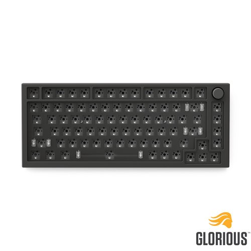 Glorious 官方授權旗艦館 Glorious GMMK Pro 75% 全鋁DIY模組化機械鍵盤套件 - 黑