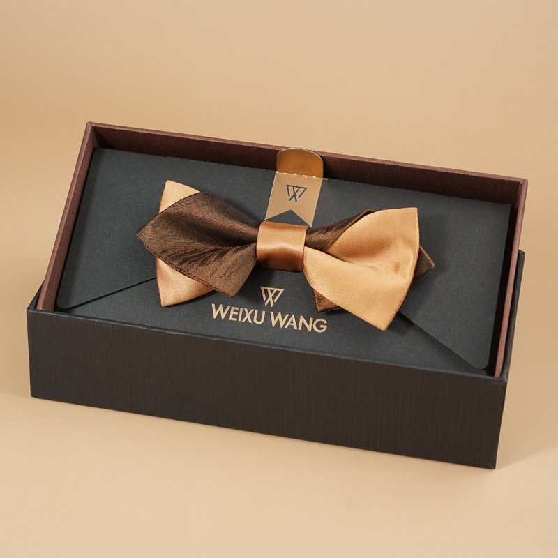 WEIXUWANG bowtie 願望系列手工領結 - 領結/領巾 - 聚酯纖維 橘色