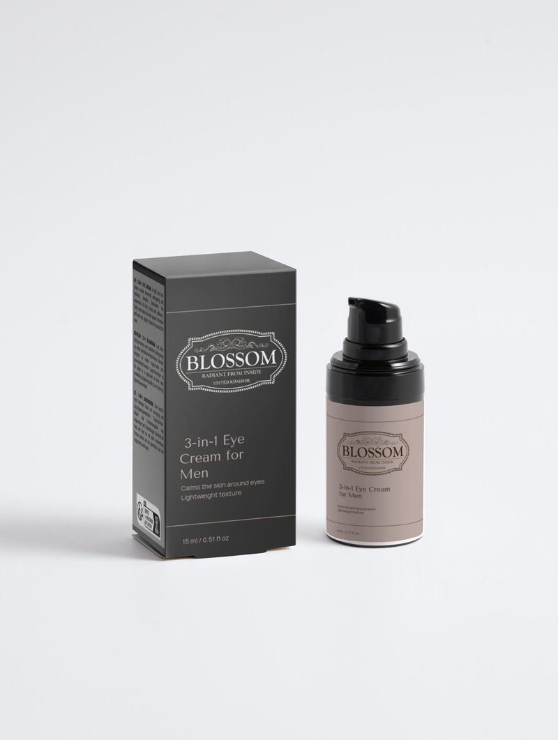 英國Blossom 3合1男士專用眼霜 - 乳霜 - 濃縮/萃取物 粉紅色