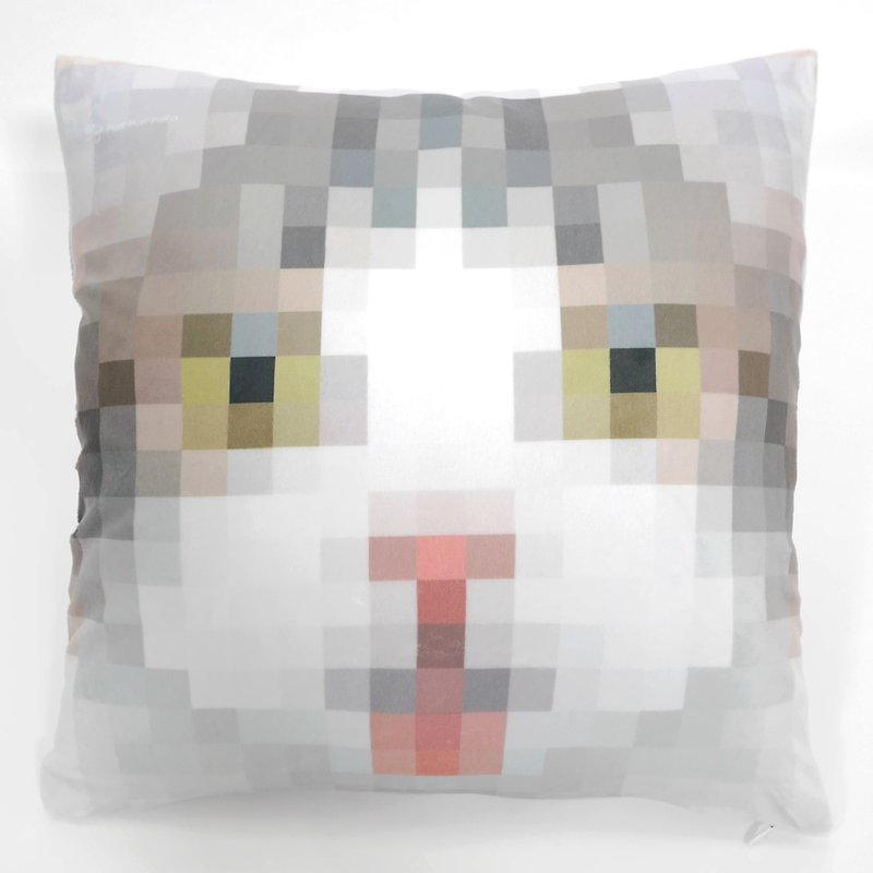 Tabby & Calico Cat Cushion Cover - หมอน - ผ้าฝ้าย/ผ้าลินิน 