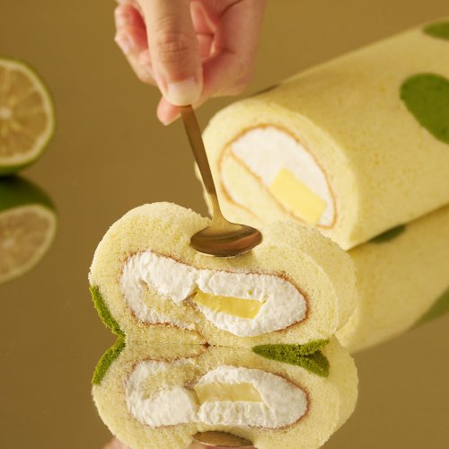 No.5 CheeseCake 5號起司蛋糕專門店 【5號起司】檸檬布蕾生乳捲 Lemon Dots Brulee Roll