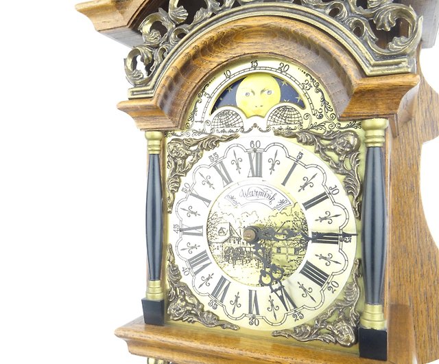オランダ製 WUBA WARMIN 振子時計 アンティーク ビンテージ 掛時計
