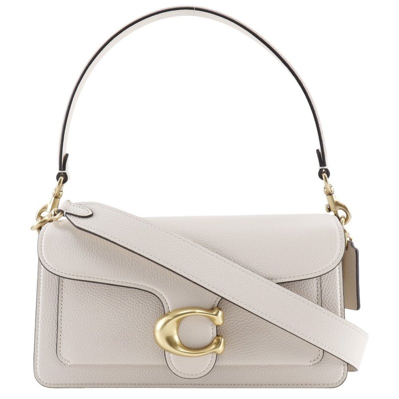 【日本直送】コーチ COACH タビーショルダー26 ショルダーバッグ 2WAYショルダー CH857 レザー 白 レディース【中古】 - 側背包/斜背包 - 真皮 白色