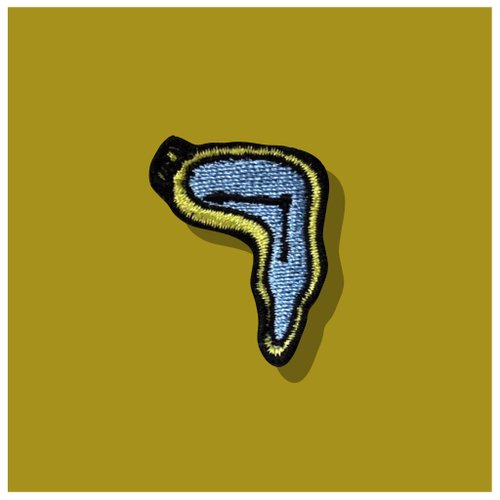 MR.LEMONHEAD The Persistence of memory iron on patch Salvador dali