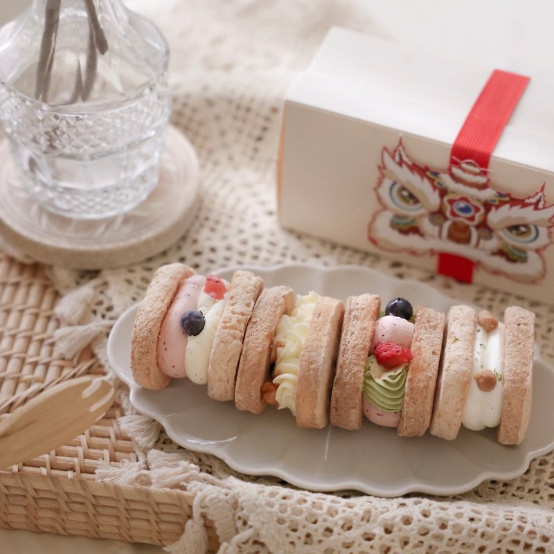 【Selected Gift Box】Four Happiness Daqwaz Gift Box - Cake & Desserts - Fresh Ingredients 