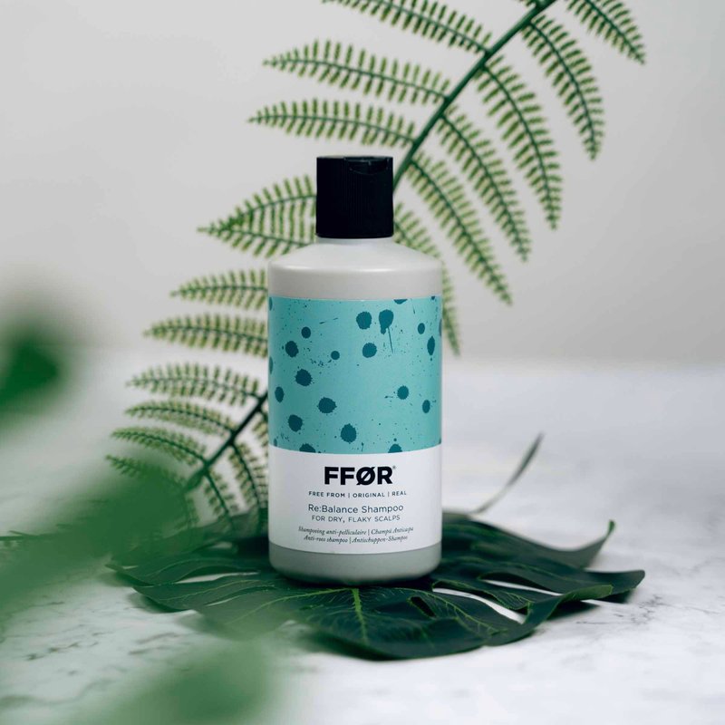 英國FFOR維根 謝天洗髮精 | 敏感頭皮 抗頭皮屑止癢 300ml 1000ml - 洗髮精/餅/皂 - 其他材質 藍色
