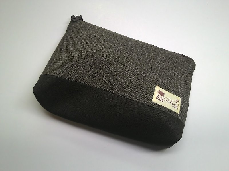 ラージコスメティックバッグ〜ウォレット収納バッグ（商品のみ）M08-007 - ポーチ - ポリエステル 