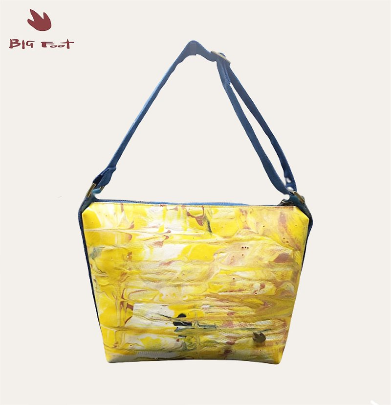 Big Foot Bag Handbag Model Arte Shoulder No.1 - 手袋/手提袋 - 其他材質 黃色