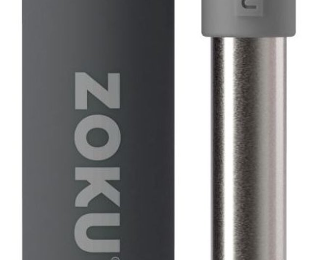 Zoku Two Tone Pocket Straw Gray