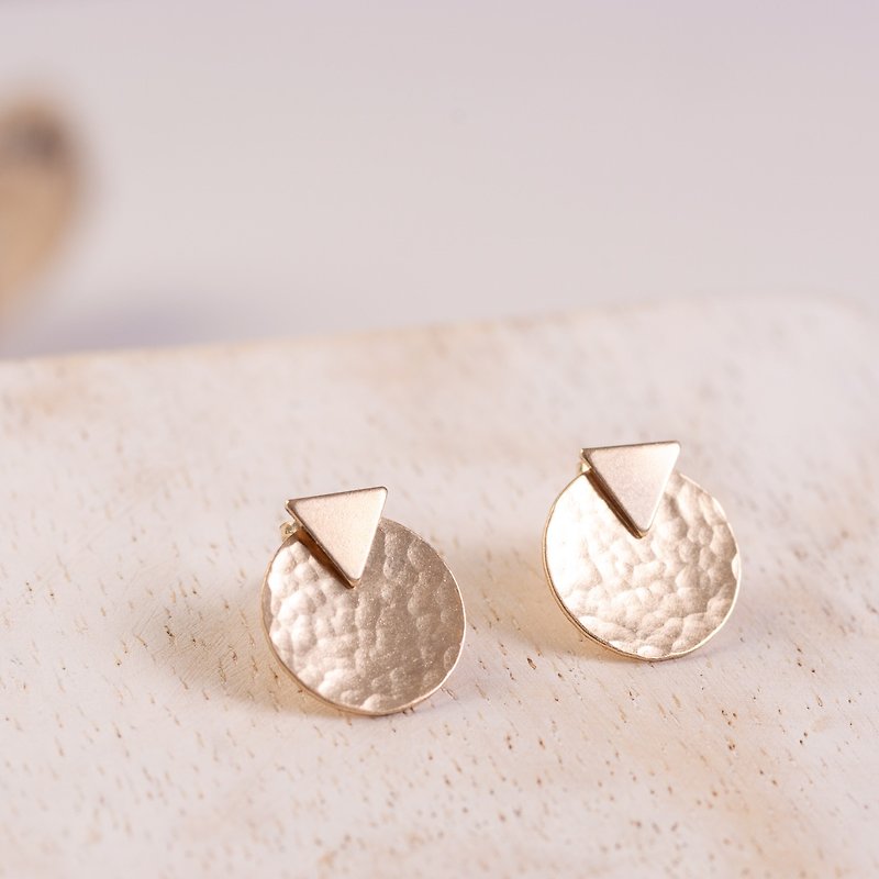 PORTUGAL Jacket Earrings in 14k Gold-Filled, studs - Earrings & Clip-ons - Precious Metals Gold