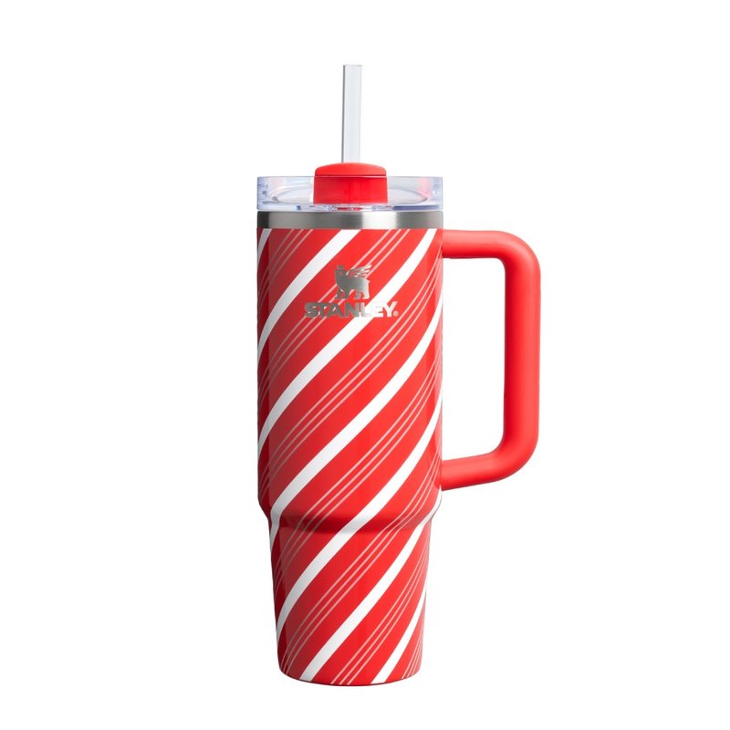 STANLEY 冒險系列 吸管隨手杯2.0 0.88L / 櫻桃拐杖糖 - 保溫瓶/保溫杯 - 不鏽鋼 多色