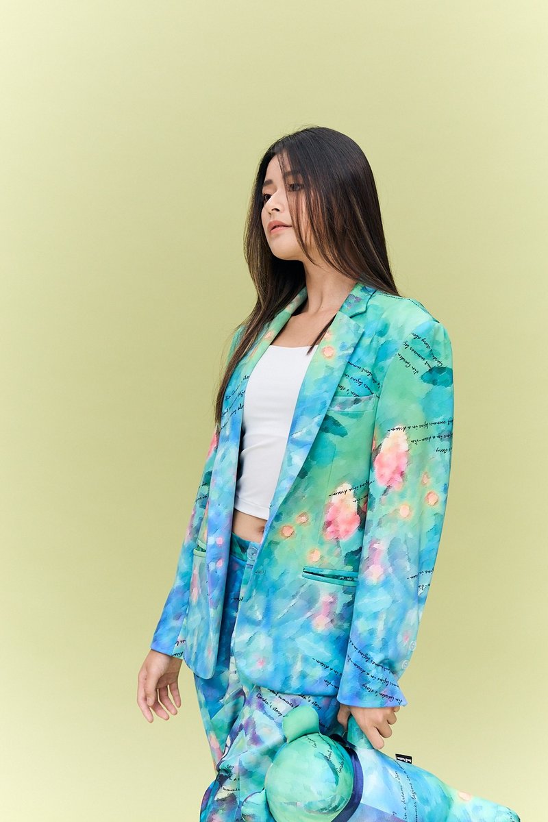 JIN GARDEN-台灣之美系列 西裝外套 - 女大衣/外套 - 環保材質 多色
