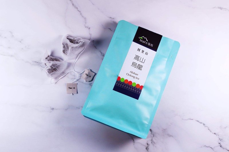 【Mafe Ma Fei】Triangle three-dimensional tea bag-Alishan alpine oolong tea-2022 spring tea - ชา - อาหารสด 