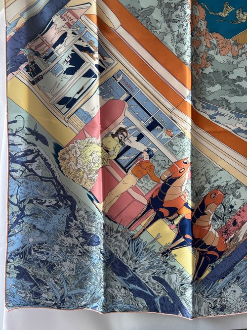 P*P様 【新品未使用】CTHY　HIGH-END VINTAGE SILK S HIGH-END VINTAGE SILK SCARF | CTHY