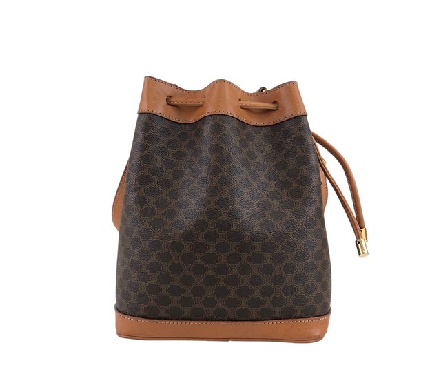 日本直送 名牌中古包 】CELINE セリーヌ マカダム ショルダーバッグ