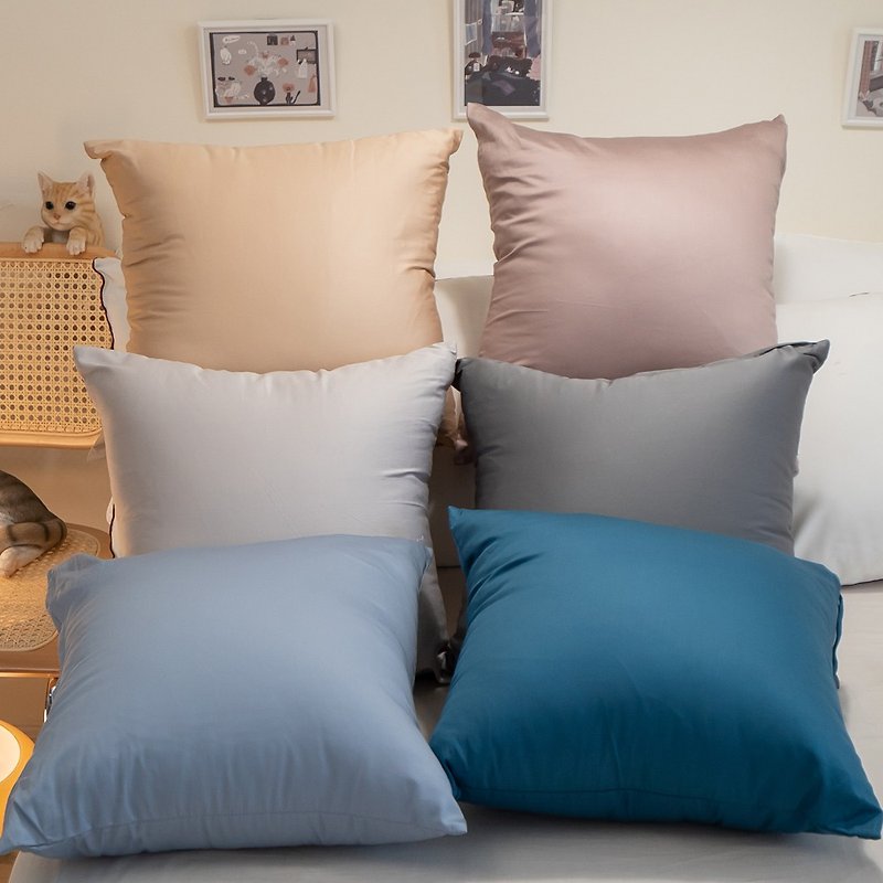60 Count Pure Cotton Square Pillow 45cmx45cm Selected Materials A Variety of Options [Exceeds Limit One] - หมอน - ผ้าฝ้าย/ผ้าลินิน หลากหลายสี