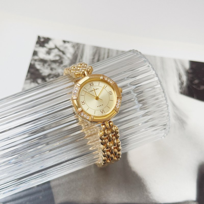 Lancel Paris Gold Tone Bracelet Watch - 女錶 - 其他金屬 