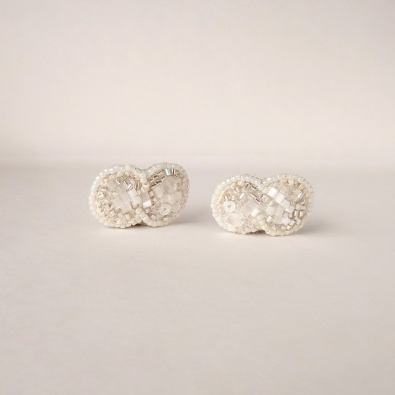 Condensation84 - Earrings & Clip-ons - Thread White