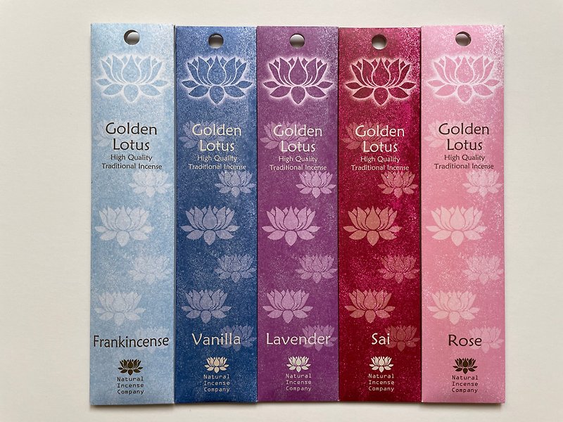 Natural honey fragrance line incense-lotus series