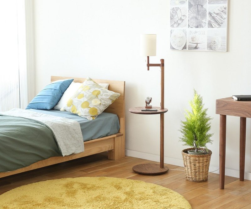 Cosine Arm Lamp Table - โคมไฟ - ไม้ สีนำ้ตาล