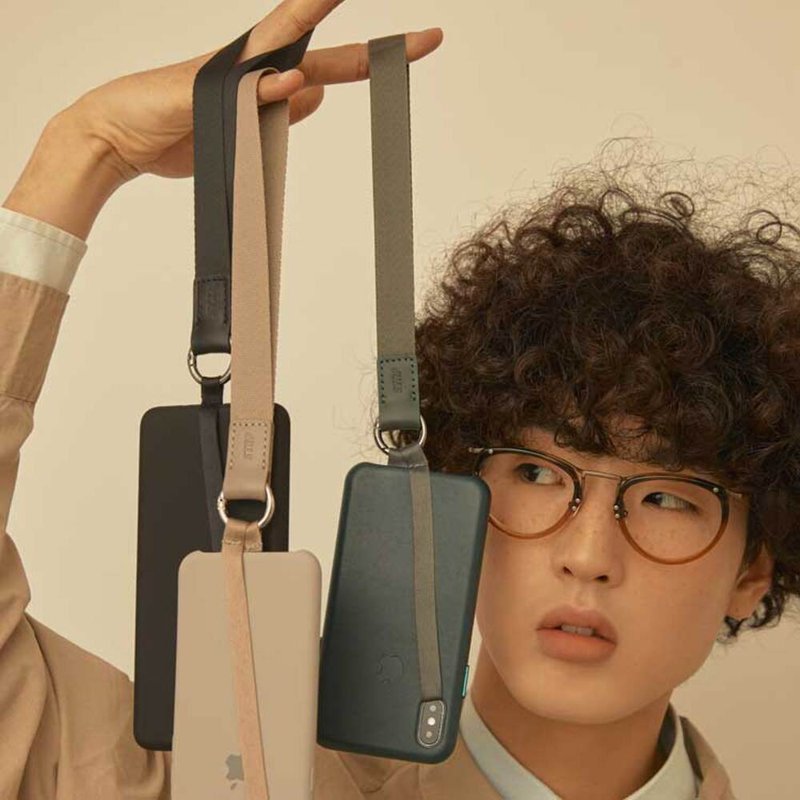 STRP 手機防滑帶&手腕掛帶組_3色 - 手機殼/手機套 - 其他材質 