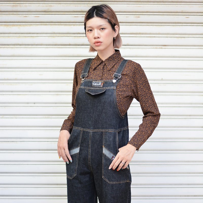 SPORT | Vintage Suspenders - จัมพ์สูท - ผ้าฝ้าย/ผ้าลินิน 