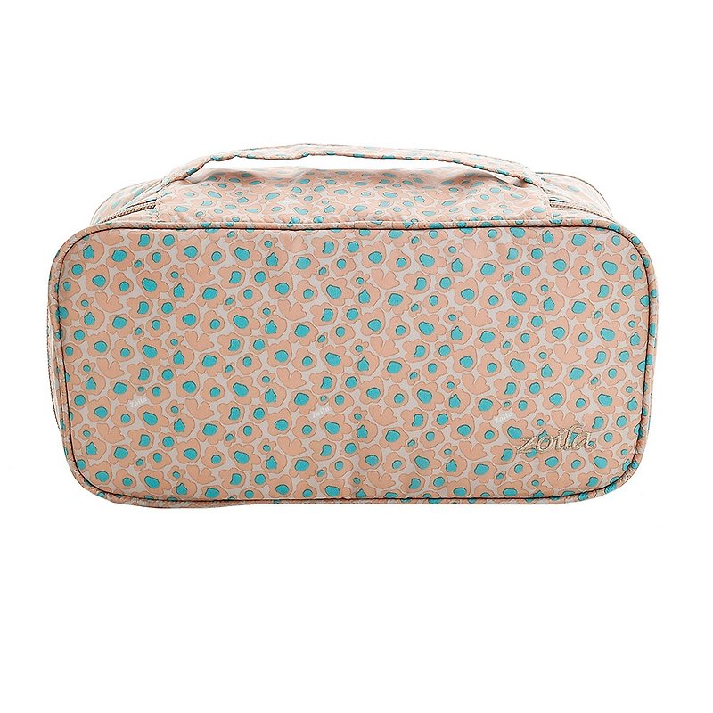 Diverse compartment space travel package more easily _ multi-functional storage bag soft powder - Toiletry Bags & Pouches - Polyester Pink