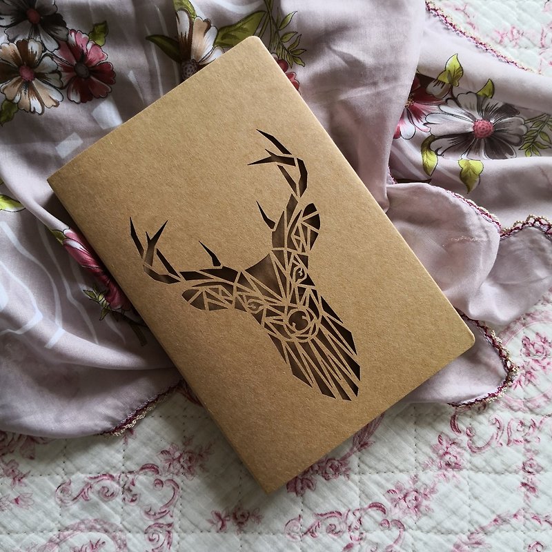 The Stag Courage Notebook 224 pages Recycled Paper