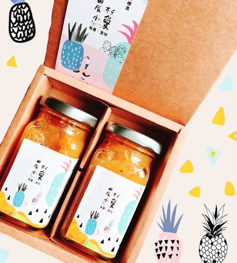 [2021 Exclusive Gift Box] New Year's Wangwanglai Jam Gift Box - Jams & Spreads - Glass Yellow