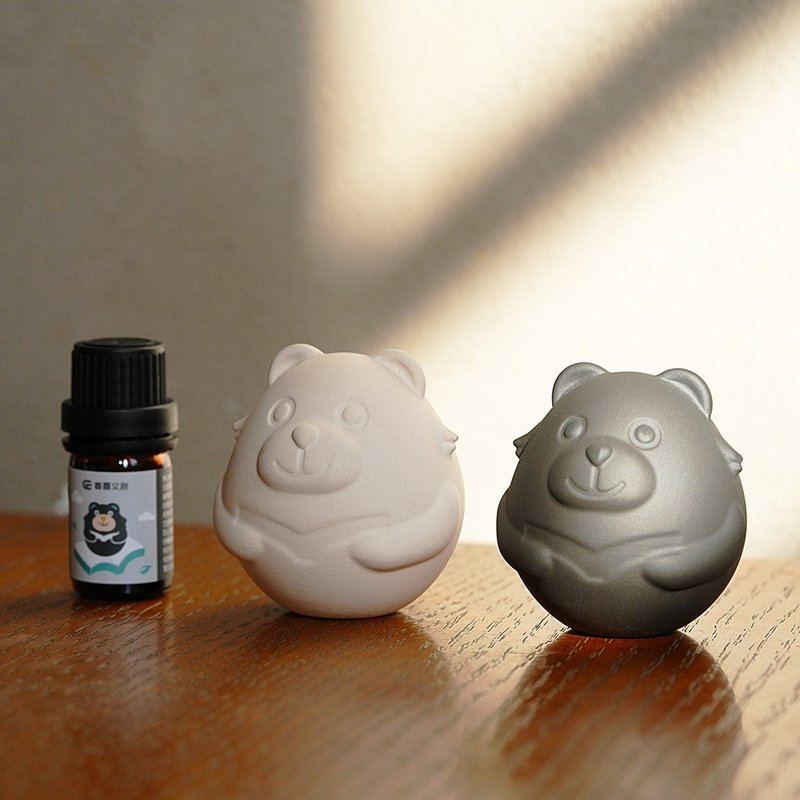 Xiongba diffuser Stone+ 5ml essential oil - น้ำหอม - ดินเผา 