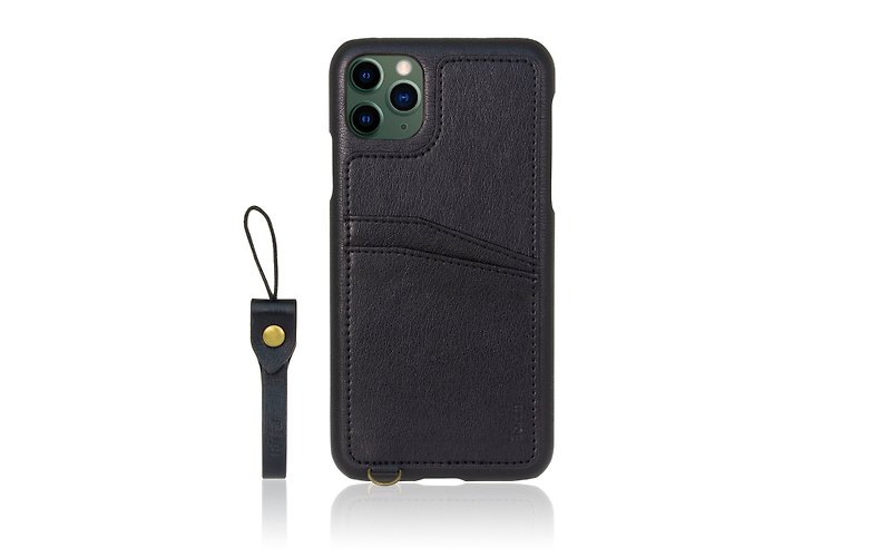 Torrii Koala PU iPhone 11 Pro Max 保護套 保護殼 (黑色) - 無線充電器 - 人造皮革 