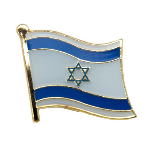 A-ONE Israel 以色列紀念胸針 國家別針 紀念胸章 國旗胸針 紀念胸徽 金