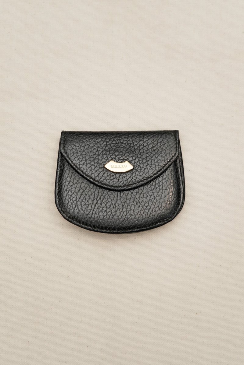 A ROOM MODEL - Bally black key ring coin purse - Coin Purses - Genuine Leather Black