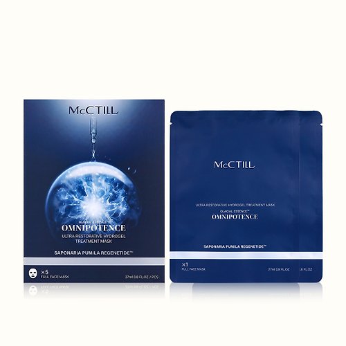 McCTILL美珂媞歐 全方位冰河波光面膜組