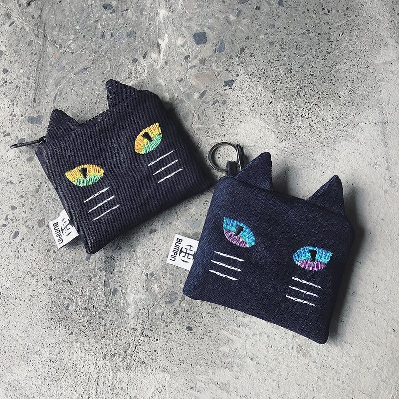 Cat head coin purse - Coin Purses - Other Materials Multicolor