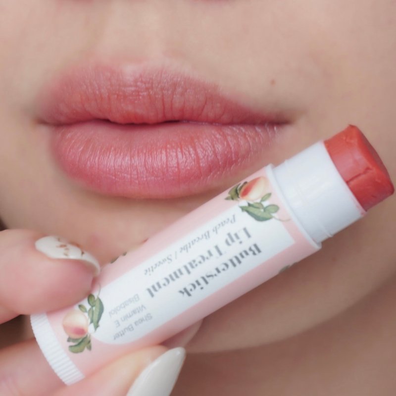 Butterstick Lip Treatment_Peach Breathe - ลิปกลอส - วัสดุอื่นๆ 