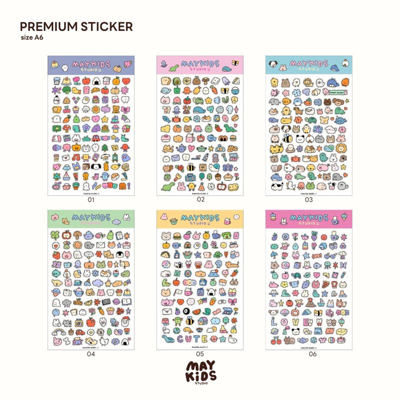 Emoji Sticker - 貼紙 - 紙 多色