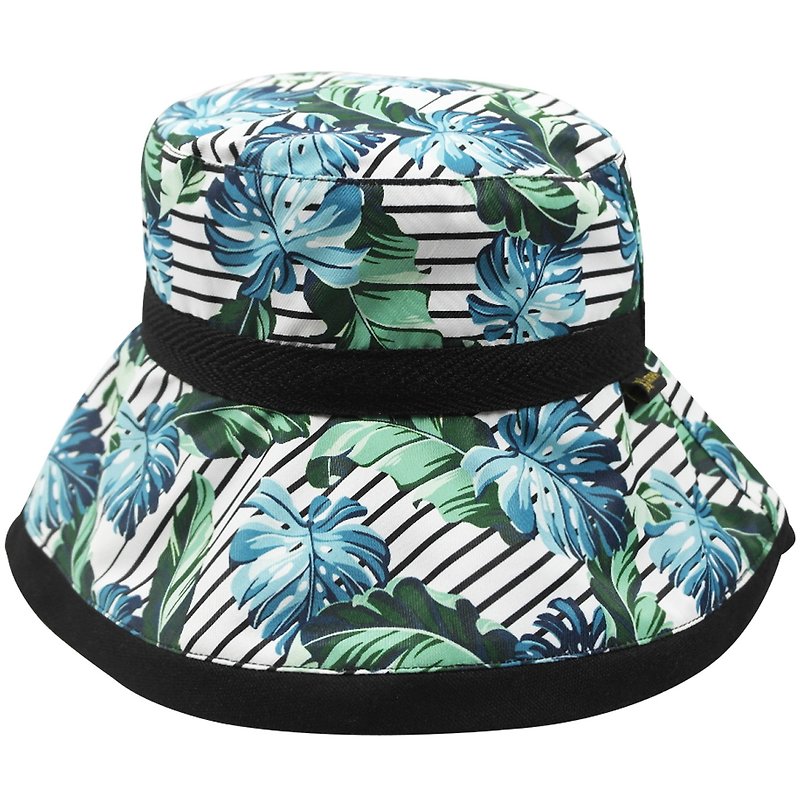 ATIPA Reversible Wide Brim Sun Hat (Sun UV Protection) - Hats & Caps - Cotton & Hemp Blue