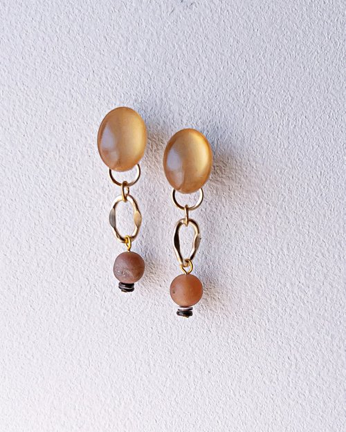 cuff-if Galaxy 2way earrings /Halo/ Interchangeable醫療鋼耳環 夾式耳環 耳夾