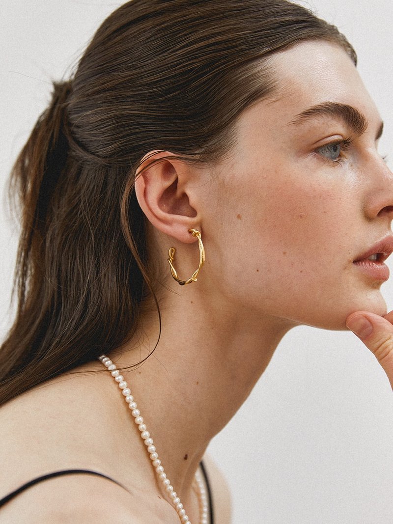 Essential Edition 03E Earrings - ต่างหู - เงินแท้ 