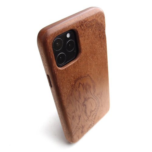 Wood & Leather Goods LIFE 【受注生産】実績と安心サポート iPhone 11 Pro 専用木製ケース