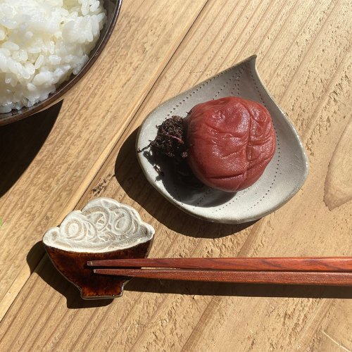 小石原焼 小石原焼き 箸置き 圭秀窯 陶器 玉ねぎ 蓮根 ごはん