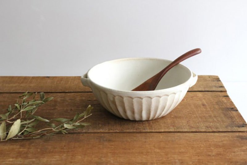 Soup Bowl with Handle - Bowls - Pottery 