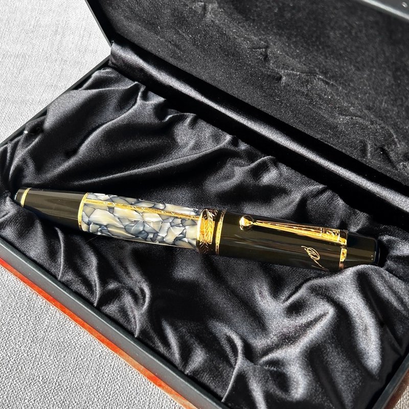MONTBLANC 萬寶龍文學家紀念限量鋼筆│大仲馬 No.12836/1996出品 - 鋼筆 - 樹脂 黑色