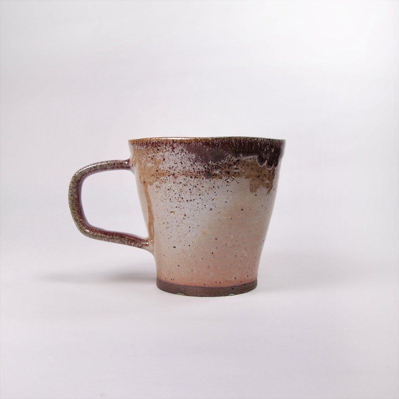Mingyao ln l woodしのgl銅赤落下グレー五角形マグカップコーヒーカップ - マグカップ - 陶器 多色
