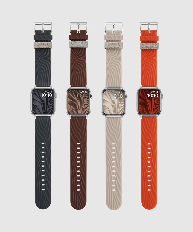 Motherground x TIMEFLIK Apple Watch Strap - Watchbands - Silicone 