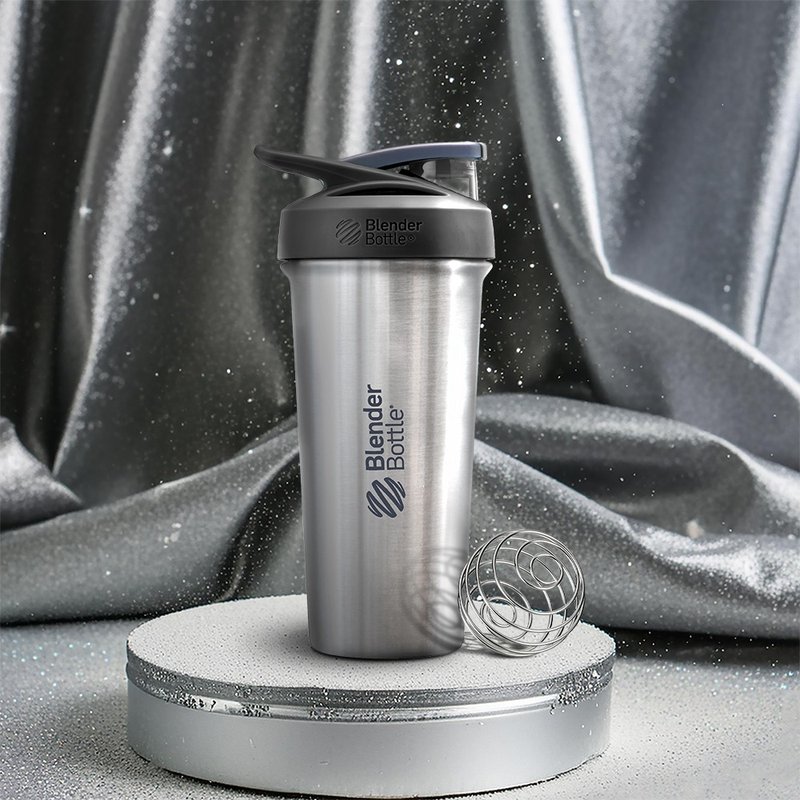 【BlenderBottle】Sleek Ice Keeping Thermos Cup 740ml Stainless Steel Shaker Cup - กระบอกน้ำร้อน - สแตนเลส 