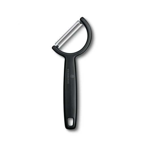 城市視角 VICTORINOX 瑞士維氏 RHO系列 斜口削皮器/黑 6.0950.3