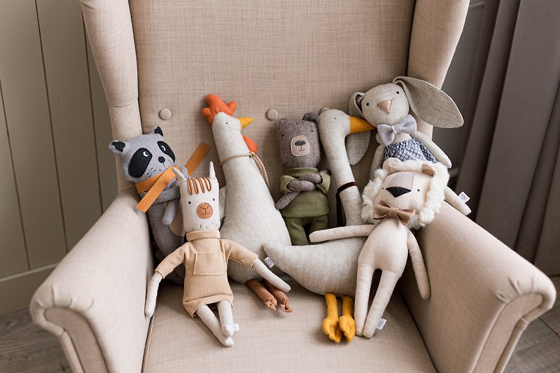 Stuffed animal and plush toy for baby - 寶寶/兒童玩具/玩偶 - 環保材質 多色