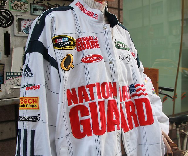 Fatty bone /// NATIONAL GUARD electric embroidery racing jacket